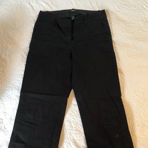 Black J.Crew Stretch Chino Size OS